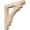 Ekena Millwork Merced Craftsman Smooth Bracket, Douglas Fir, 3 1/2"W x 28"D x 28"H BKT04X28X28MRC04SDF - alternate 1